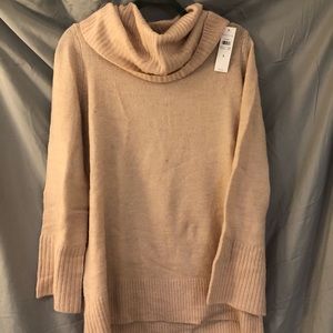 Ann Taylor Cowl Neck Tunic Sweater